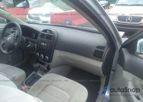 2008 Kia Spectra Ex from USA, damaged, VIN KNAFE122685502183